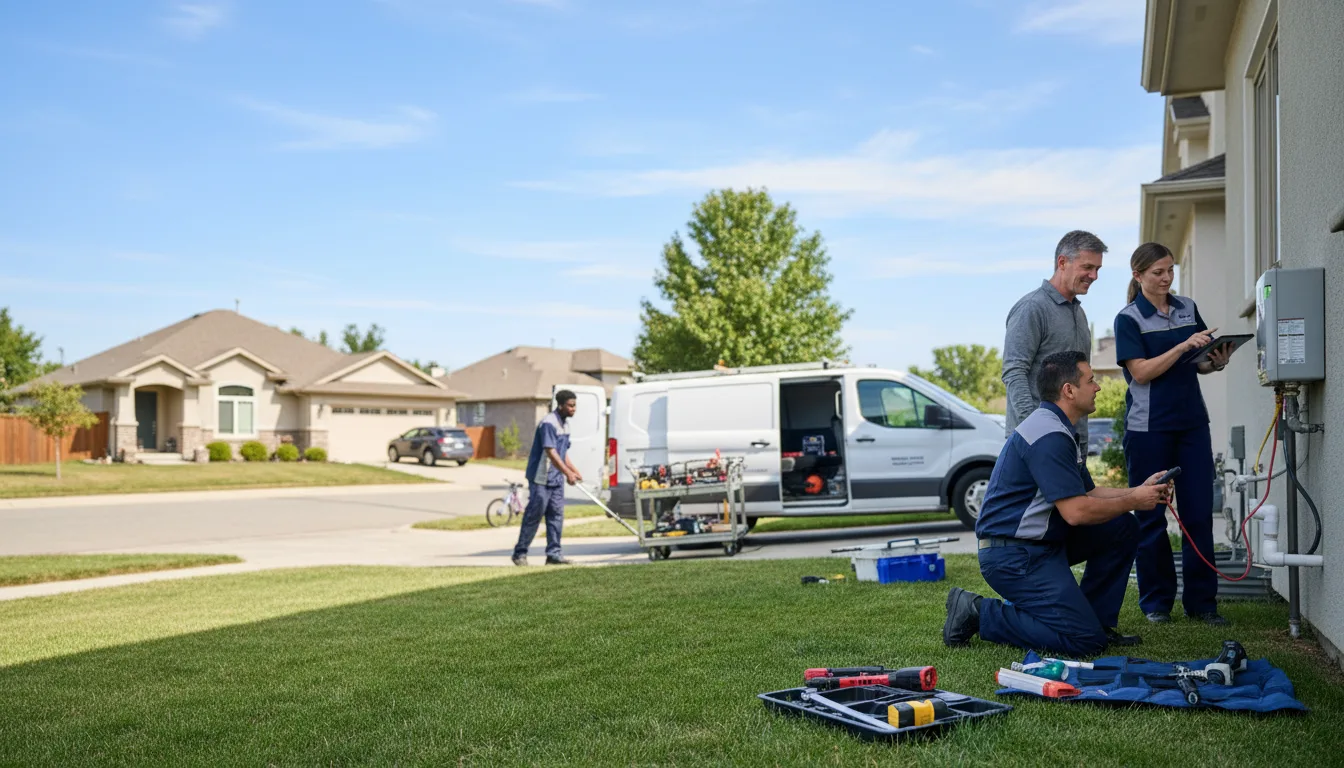 Tankless water heater service in Oakwood, VA